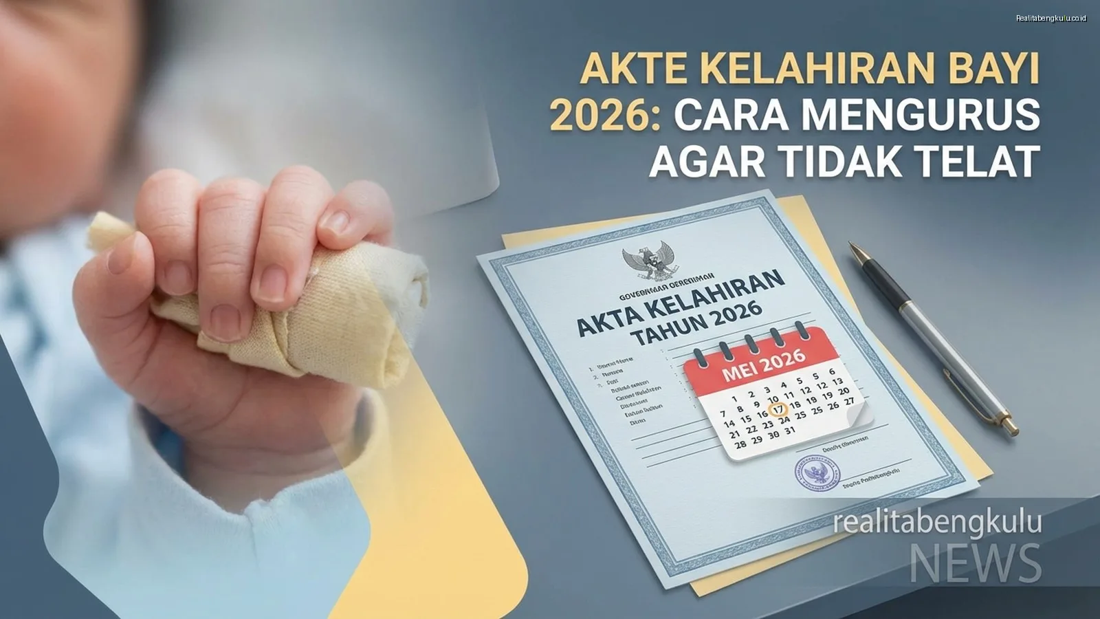 Akte Kelahiran Bayi 2026: Cara Mengurus Agar Tidak Telat Akte Kelahiran Bayi 2026: Cara Mengurus Agar Tidak Telat