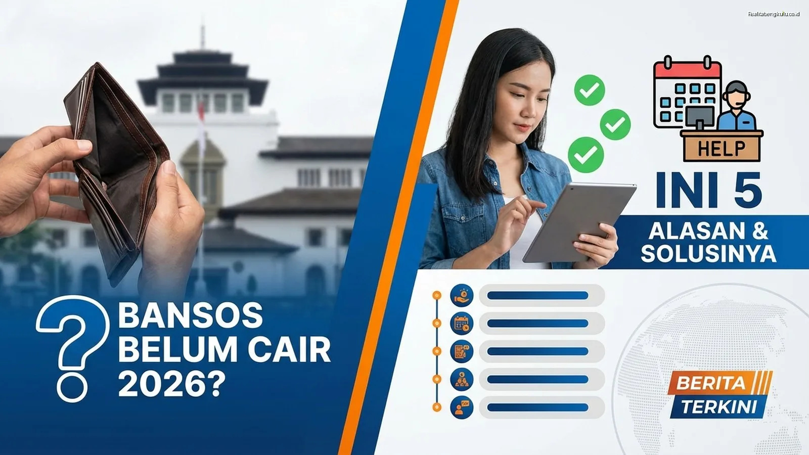 Bansos Belum Cair 2026? Ini 5 Alasan dan Solusinya Bansos Belum Cair 2026? Ini 5 Alasan dan Solusinya