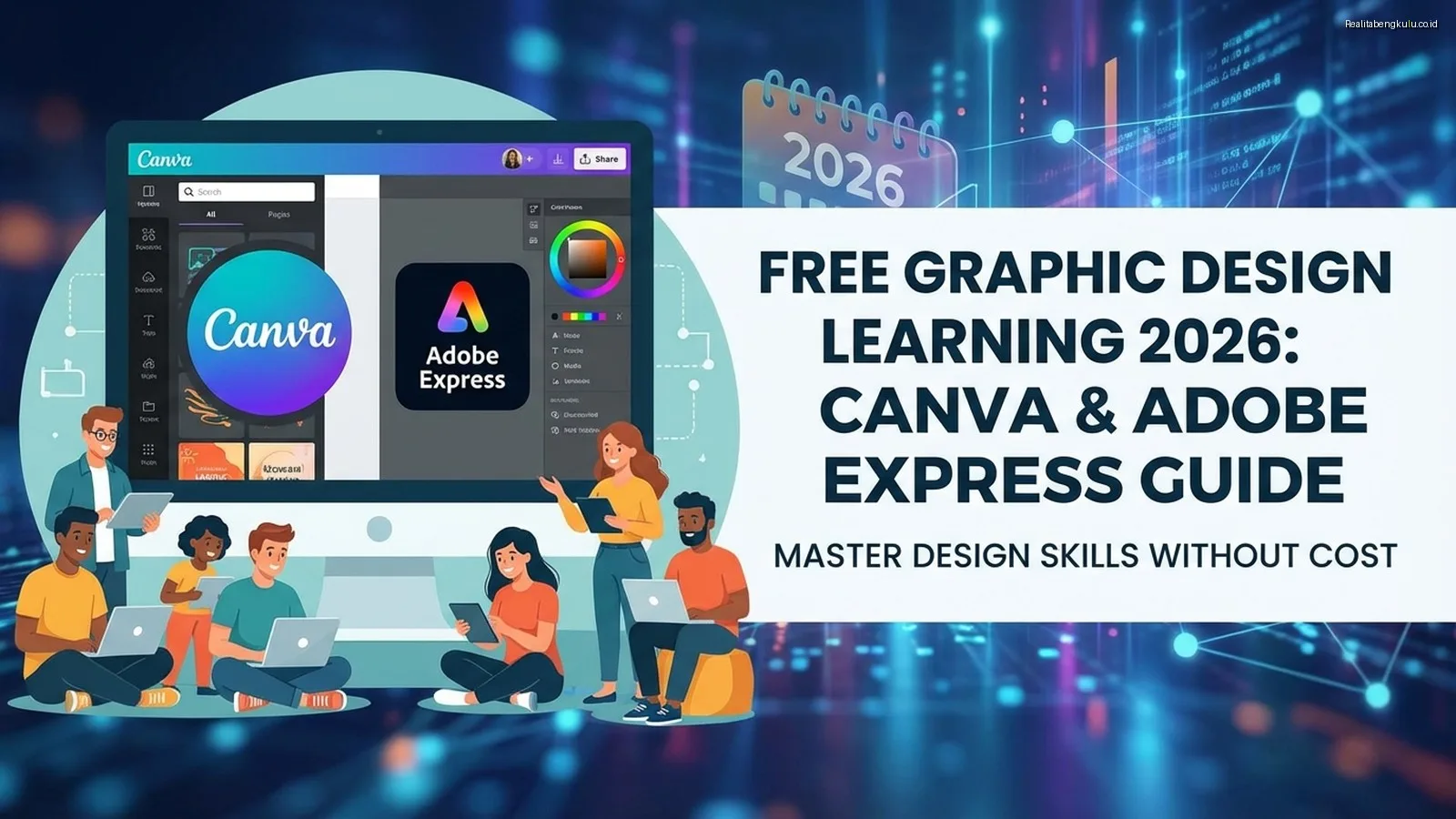 Belajar Desain Grafis Gratis 2026: Panduan Canva & Adobe Express Belajar Desain Grafis Gratis 2026: Panduan Canva & Adobe Express