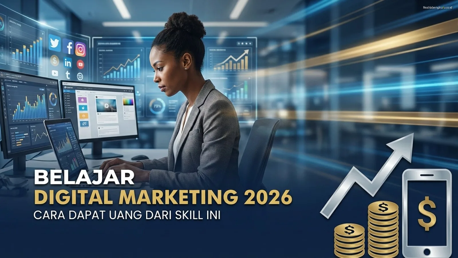 Belajar Digital Marketing 2026: Cara Dapat Uang dari Skill Ini Belajar Digital Marketing 2026: Cara Dapat Uang dari Skill Ini
