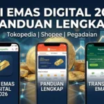 Beli Emas Digital 2026: Panduan Lengkap Tokopedia, Shopee & Pegadaian