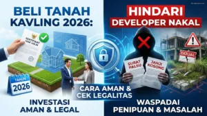 Beli Tanah Kavling 2026: Cara Aman Hindari Developer Nakal