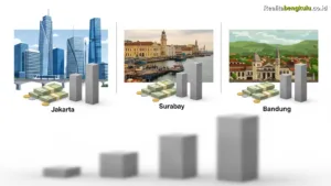 Biaya Hidup Jakarta vs Surabaya vs Bandung 2026