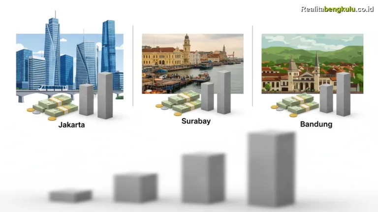 Biaya Hidup Jakarta vs Surabaya vs Bandung 2026