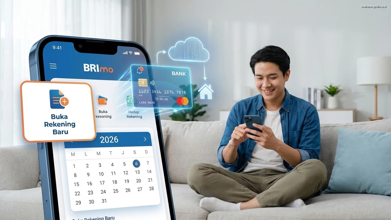 Buka Rekening BRI 2026: Cara Mudah Lewat BRImo dari Rumah Buka Rekening BRI 2026: Cara Mudah Lewat BRImo dari Rumah