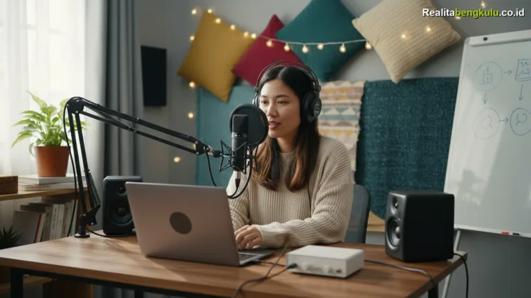 Cara Membuat Podcast dari Rumah dengan Peralatan Murah 2026