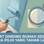 Cat Dinding Rumah 2026: Cara Pilih yang Tahan Lama