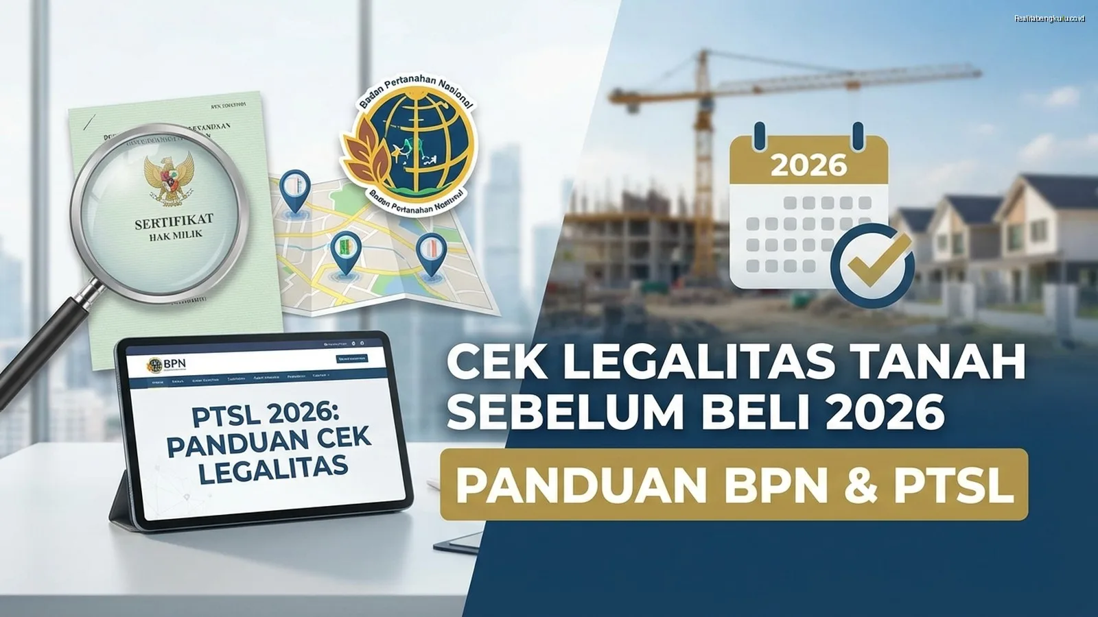 Cek Legalitas Tanah Sebelum Beli 2026: Panduan BPN & PTSL Cek Legalitas Tanah Sebelum Beli 2026: Panduan BPN & PTSL