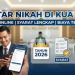 Daftar Nikah di KUA 2026: Cara Online, Syarat, dan Biaya