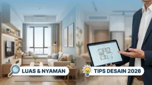 Desain Ruang Tamu Kecil 2026: Tips agar Luas dan Nyaman