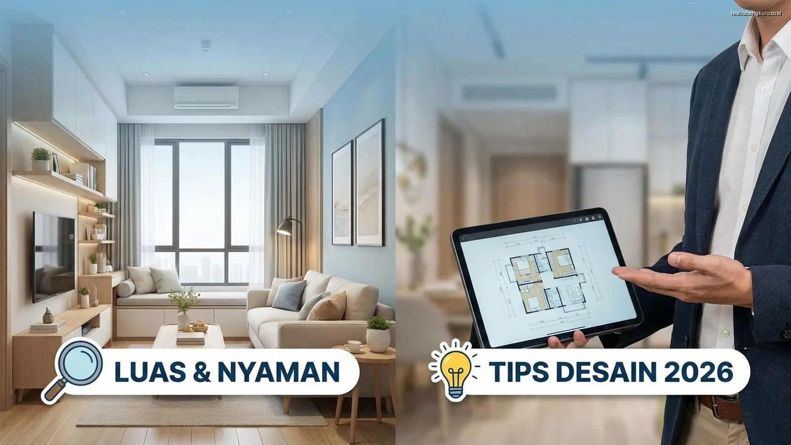 Desain Ruang Tamu Kecil 2026: Tips agar Luas dan Nyaman