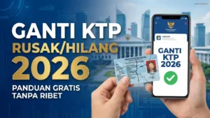 Ganti KTP Rusak Hilang 2026: Panduan Gratis Tanpa Ribet