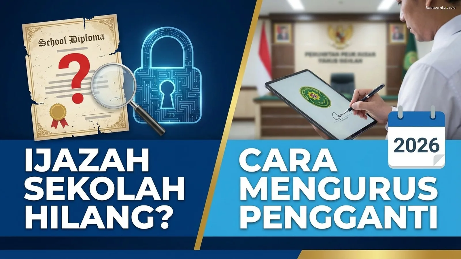 Ijazah Sekolah Hilang? Cara Mengurus Pengganti 2026