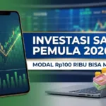 Investasi Saham Pemula 2026: Modal Rp100 Ribu Bisa Mulai!