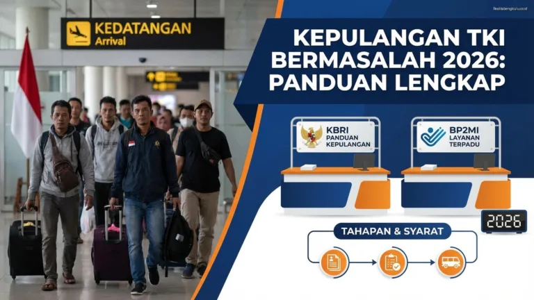 Kepulangan TKI Bermasalah 2026: Panduan Lengkap Lewat KBRI & BP2MI Kepulangan TKI Bermasalah 2026: Panduan Lengkap Lewat KBRI & BP2MI