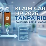 Klaim Garansi HP Samsung, Apple, Xiaomi 2026 Tanpa Ribet