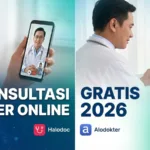 Konsultasi Dokter Online Gratis 2026 Lewat Halodoc & Alodokter