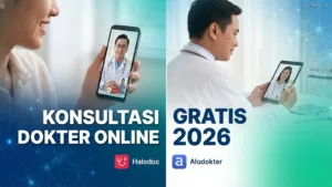 Konsultasi Dokter Online Gratis 2026 Lewat Halodoc & Alodokter