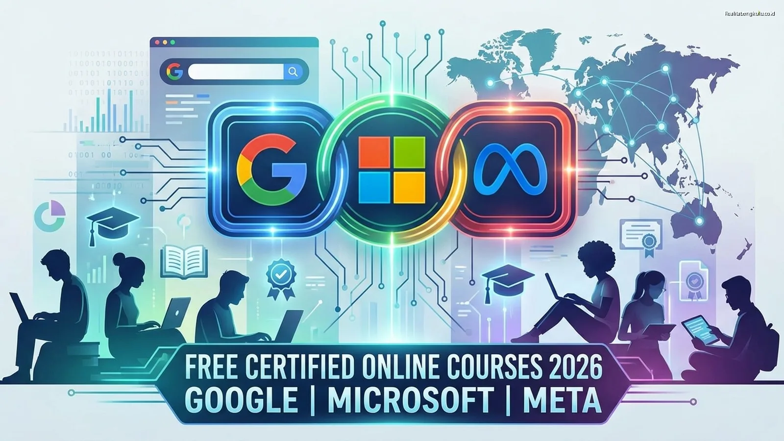 Kursus Online Gratis Bersertifikat 2026 dari Google, Microsoft, Meta