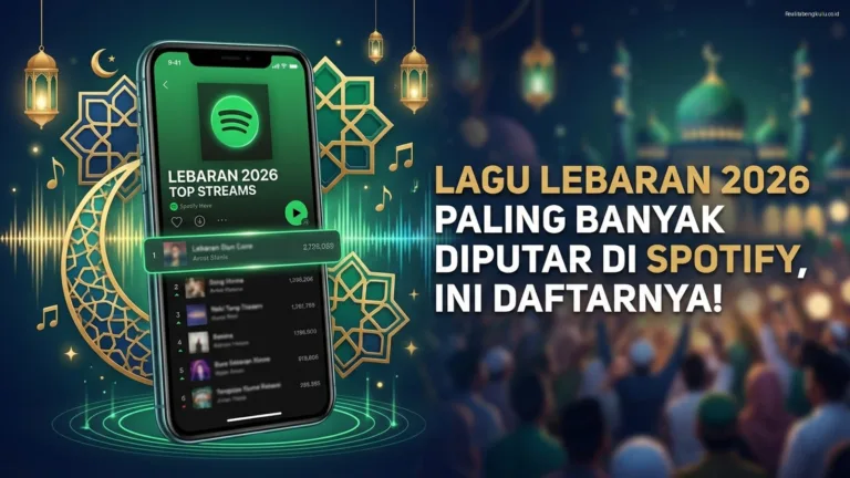Lagu Lebaran 2026 Paling Banyak Diputar di Spotify, Ini Daftarnya!