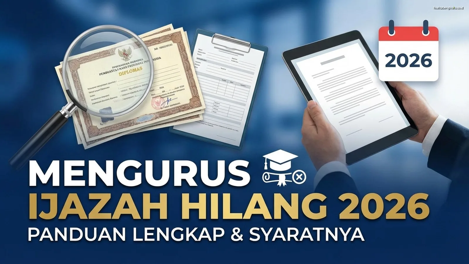 Mengurus Ijazah Hilang 2026: Panduan Lengkap & Syaratnya