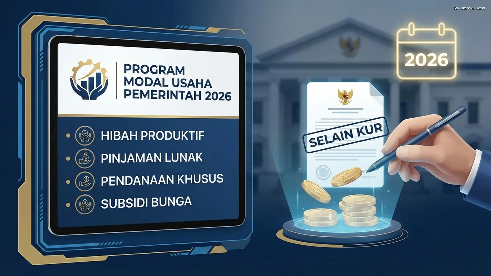 Modal Usaha dari Pemerintah 2026 Selain KUR, Ini Daftar Lengkapnya