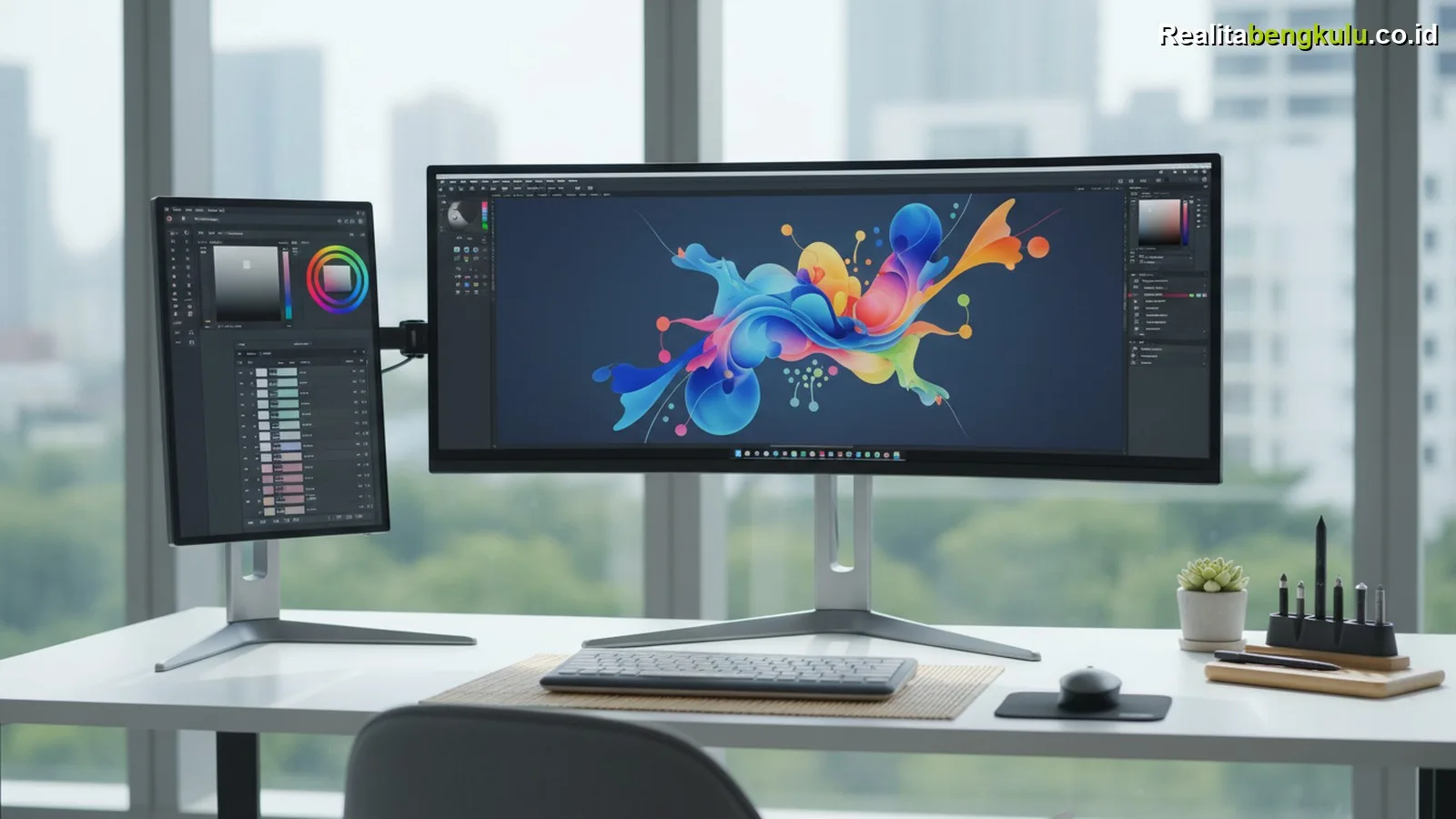 Monitor Terbaik untuk Desain Grafis: Panduan Lengkap 2026