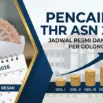 Pencairan THR ASN 2026: Jadwal Resmi dan Nominal per Golongan