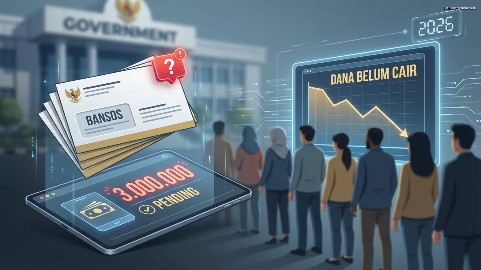 Penerima Bansos Baru 2026: 3 Juta Orang Belum Cairkan Dana