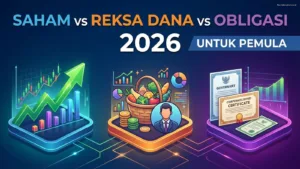 Perbedaan Saham, Reksa Dana, dan Obligasi 2026 untuk Pemula