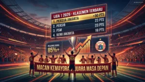 Persija Jakarta Liga 1 2026: Klasemen Terbaru & Peluang Juara