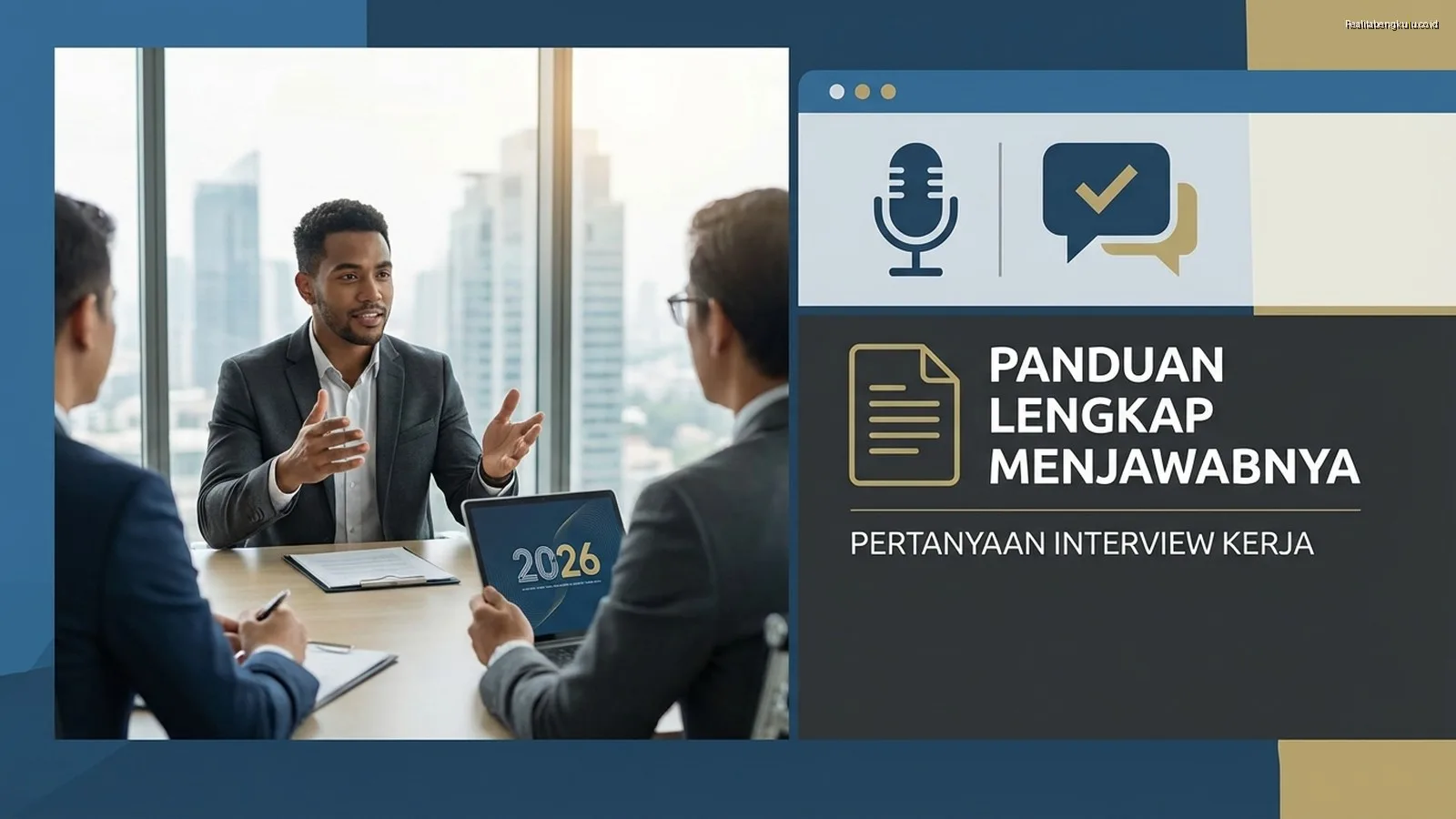 Pertanyaan Interview Kerja 2026: Panduan Lengkap Menjawabnya