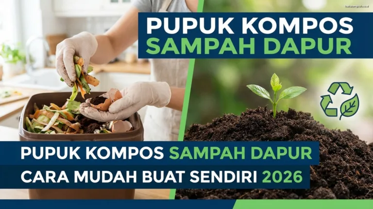 Pupuk Kompos Sampah Dapur: Cara Mudah Buat Sendiri 2026 Pupuk Kompos Sampah Dapur: Cara Mudah Buat Sendiri 2026
