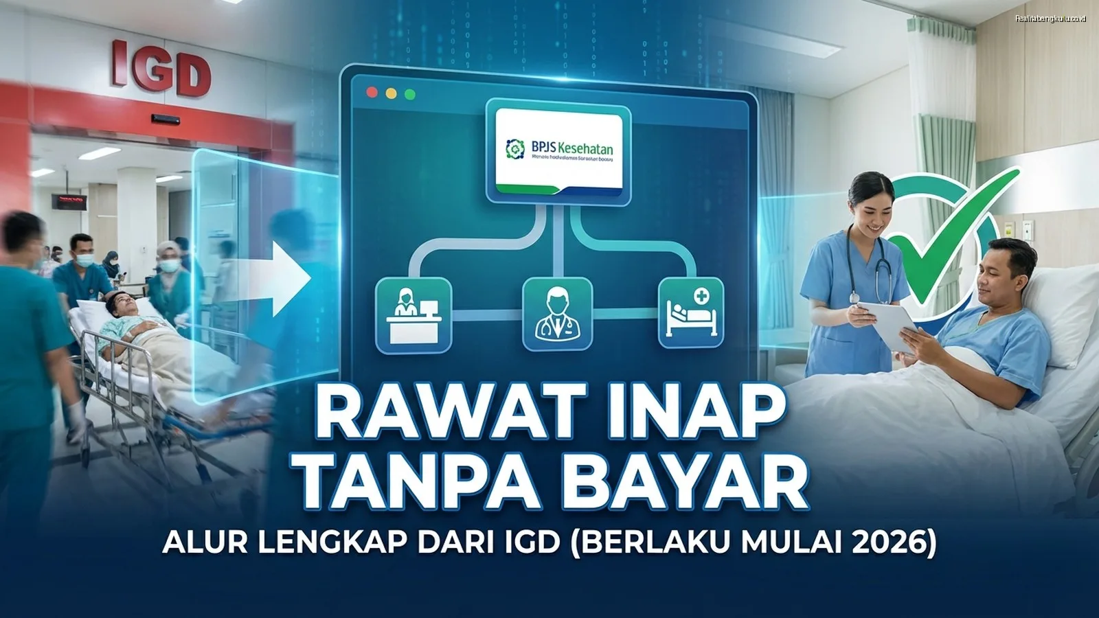 Rawat Inap BPJS 2026: Alur Lengkap dari IGD Tanpa Bayar