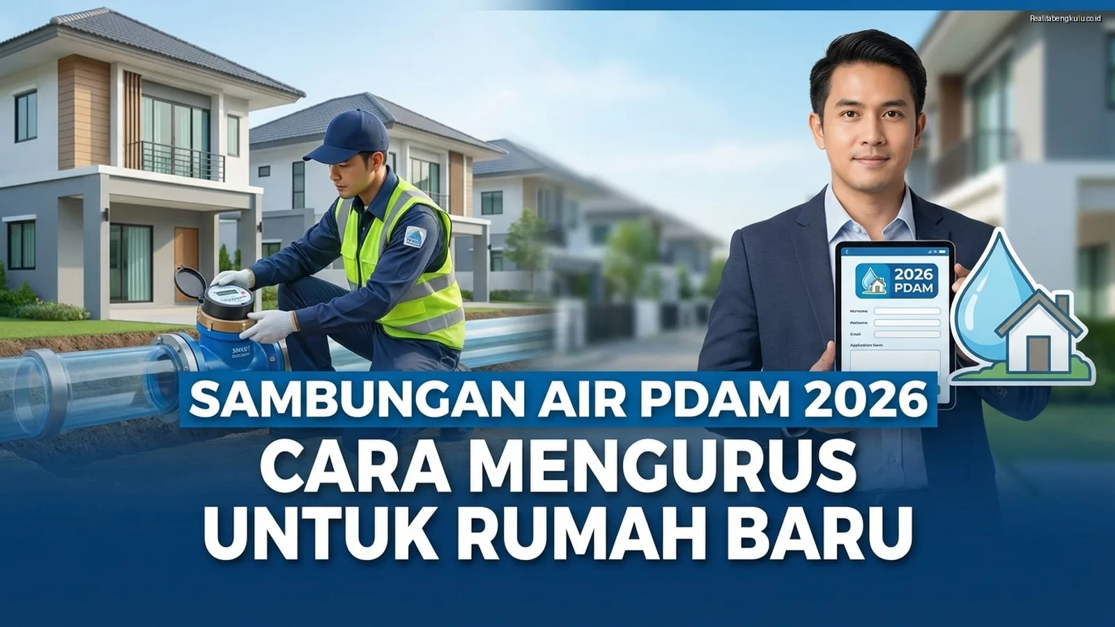 Sambungan Air PDAM 2026: Cara Mengurus untuk Rumah Baru Sambungan Air PDAM 2026: Cara Mengurus untuk Rumah Baru