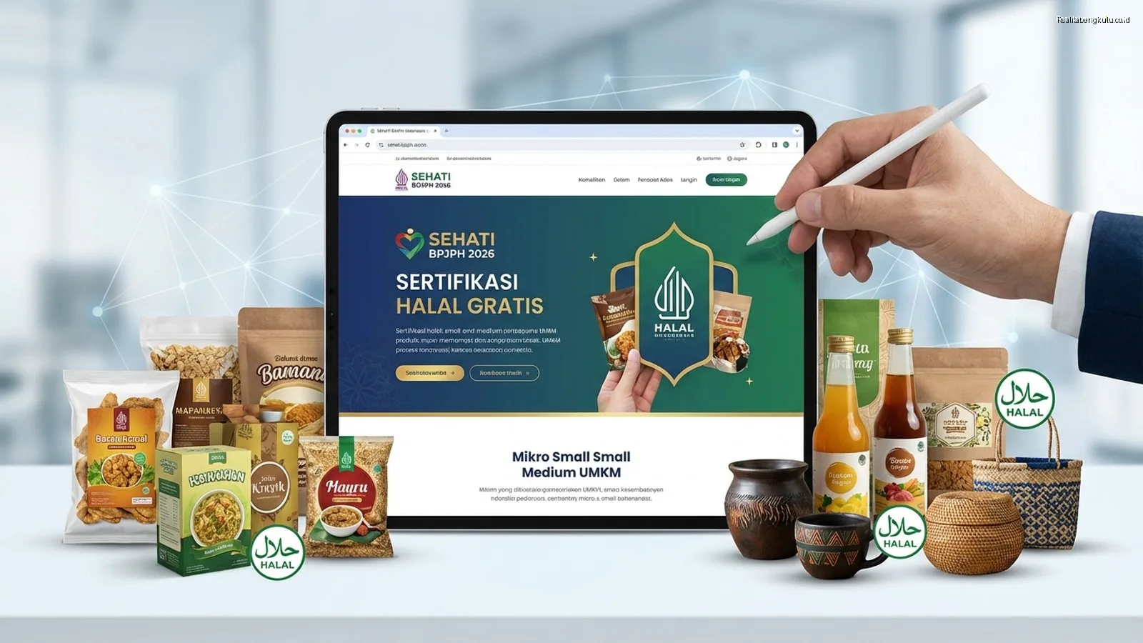 Sertifikasi Halal Gratis 2026 — Panduan UMKM Daftar SEHATI BPJPH Sertifikasi Halal Gratis 2026 — Panduan UMKM Daftar SEHATI BPJPH
