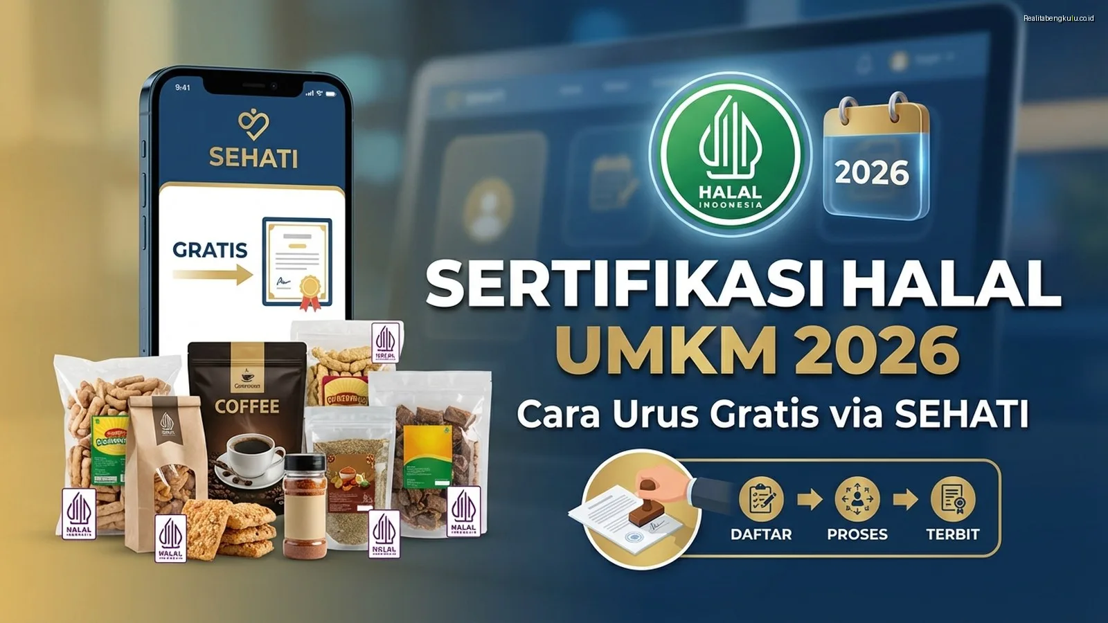 Sertifikasi Halal UMKM 2026: Cara Urus Gratis via SEHATI Sertifikasi Halal UMKM 2026: Cara Urus Gratis via SEHATI