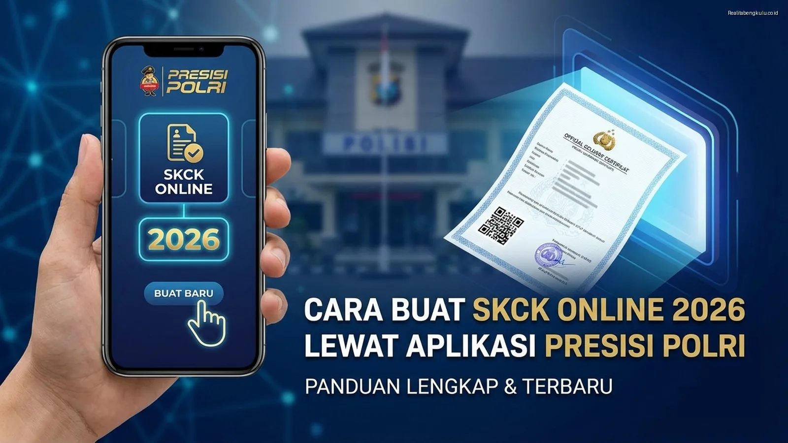 SKCK Online 2026: Cara Membuat Lewat Aplikasi Presisi Polri SKCK Online 2026: Cara Membuat Lewat Aplikasi Presisi Polri