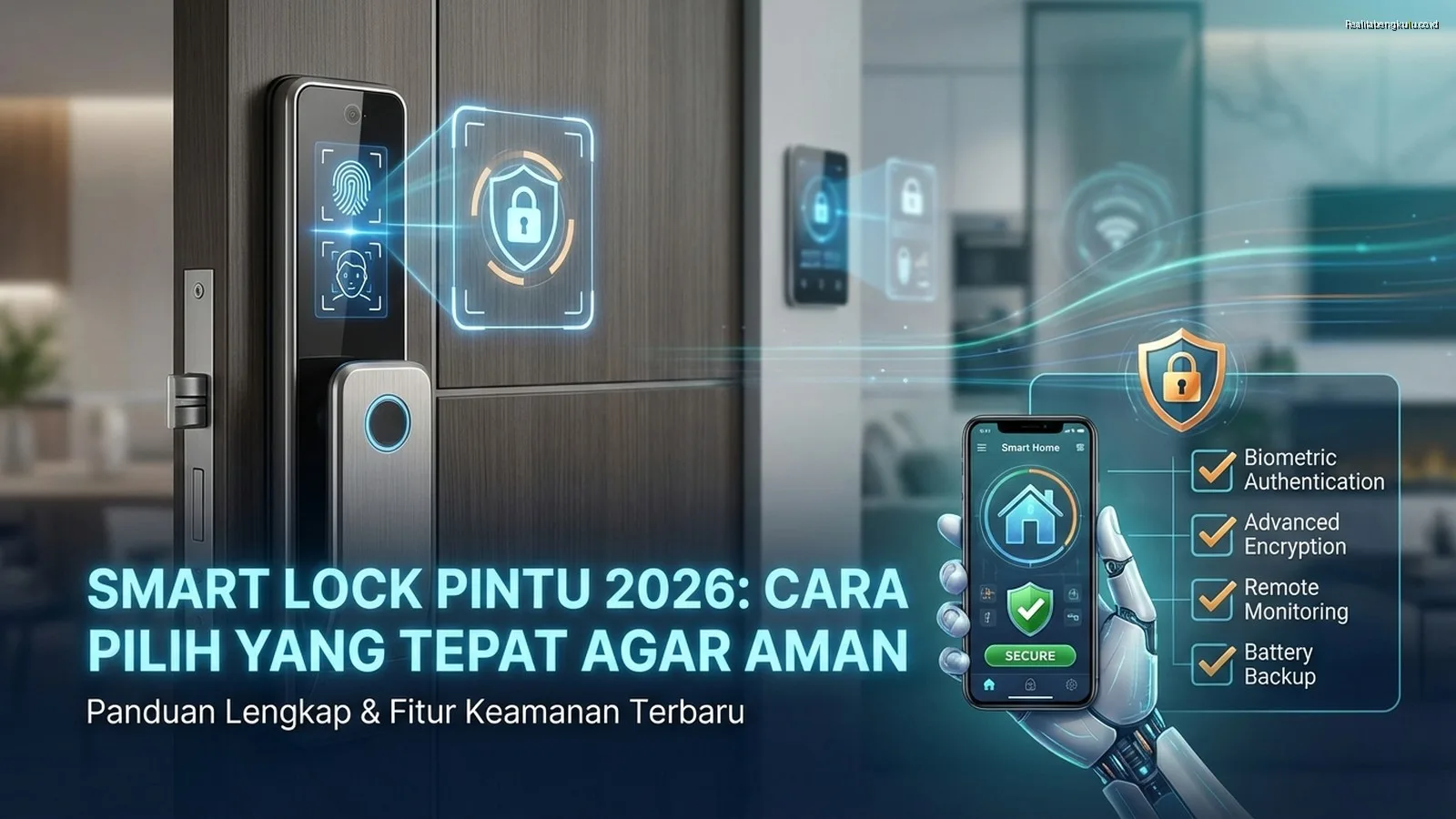 Smart Lock Pintu 2026: Cara Pilih yang Tepat agar Aman