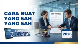 Surat Perjanjian Kerja Sama Bisnis 2026: Cara Buat yang Legal