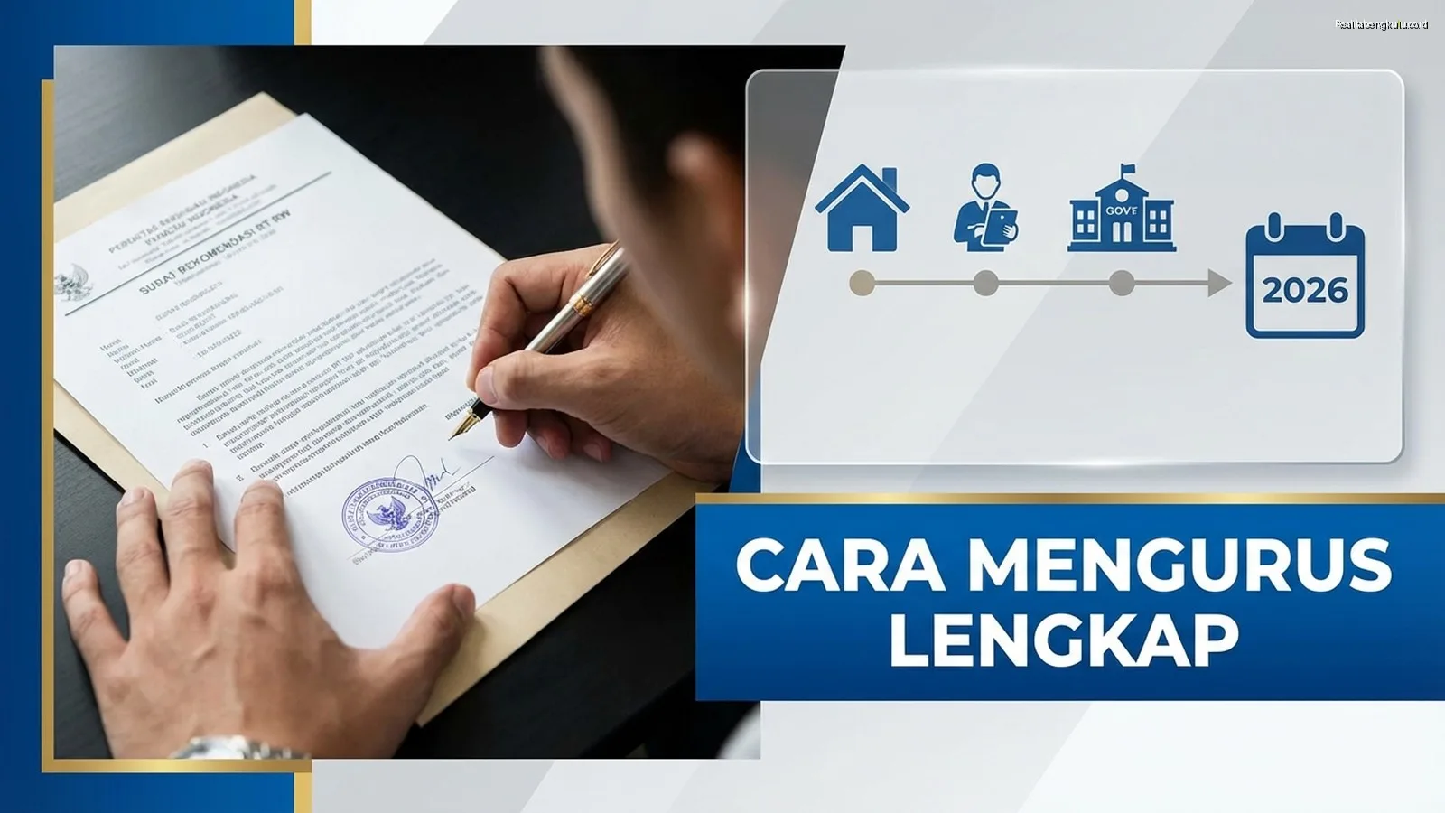 Surat Rekomendasi RT RW 2026: Cara Mengurus Lengkap