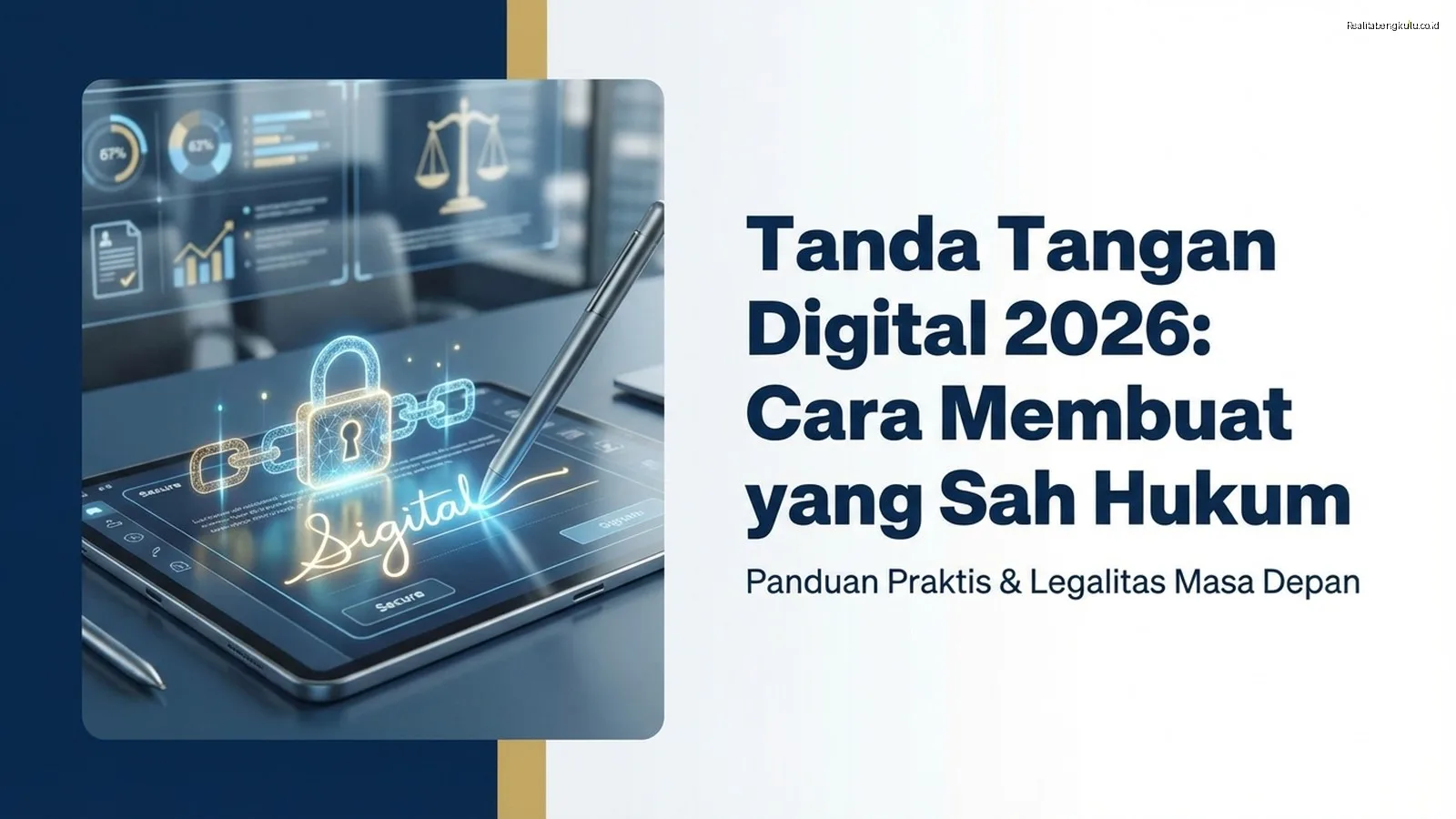 Tanda Tangan Digital 2026: Cara Membuat yang Sah Hukum Tanda Tangan Digital 2026: Cara Membuat yang Sah Hukum