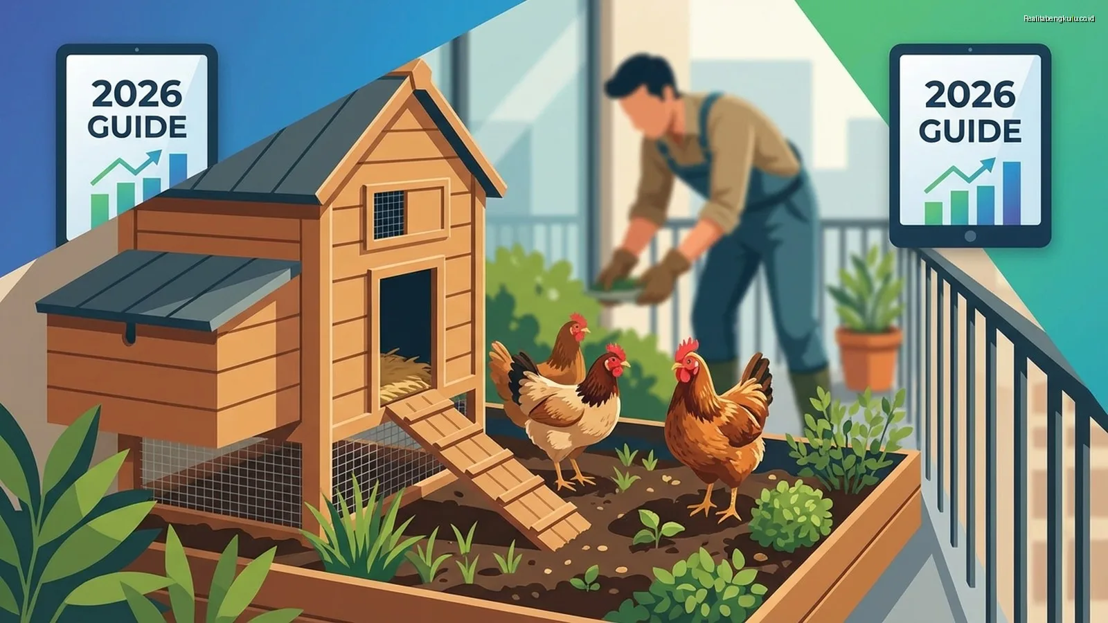 Ternak Ayam Kampung di Lahan Sempit: Panduan Lengkap 2026 Ternak Ayam Kampung di Lahan Sempit: Panduan Lengkap 2026