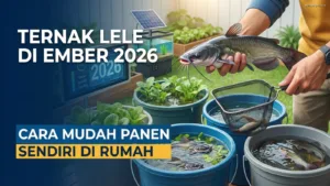 Ternak Lele di Ember 2026: Cara Mudah Panen Sendiri di Rumah