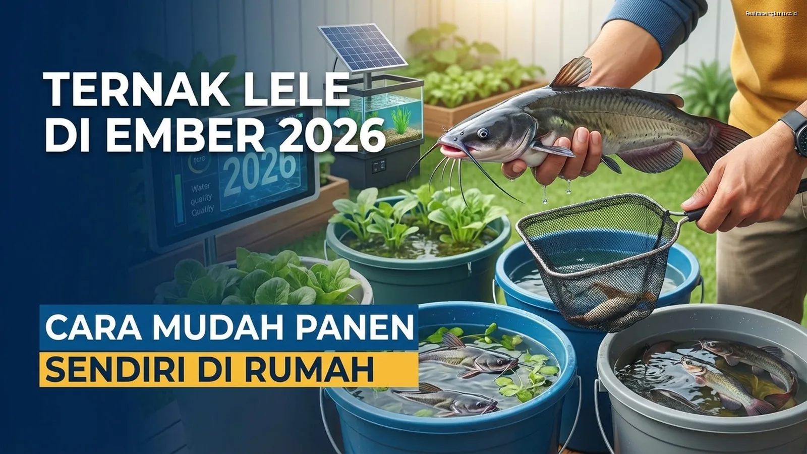 Ternak Lele di Ember 2026: Cara Mudah Panen Sendiri di Rumah Ternak Lele di Ember 2026: Cara Mudah Panen Sendiri di Rumah