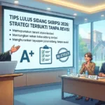 Tips Lulus Sidang Skripsi 2026: Strategi Terbukti Tanpa Revisi