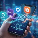 Top Up GoPay, OVO, Dana, ShopeePay 2026 via Transfer Bank