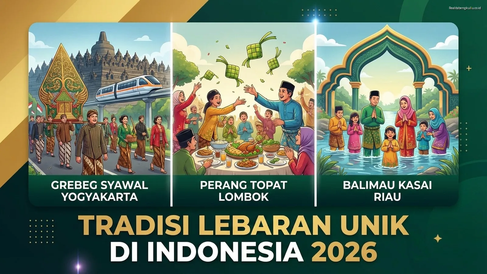 Tradisi Lebaran Unik di Berbagai Daerah Indonesia 2026