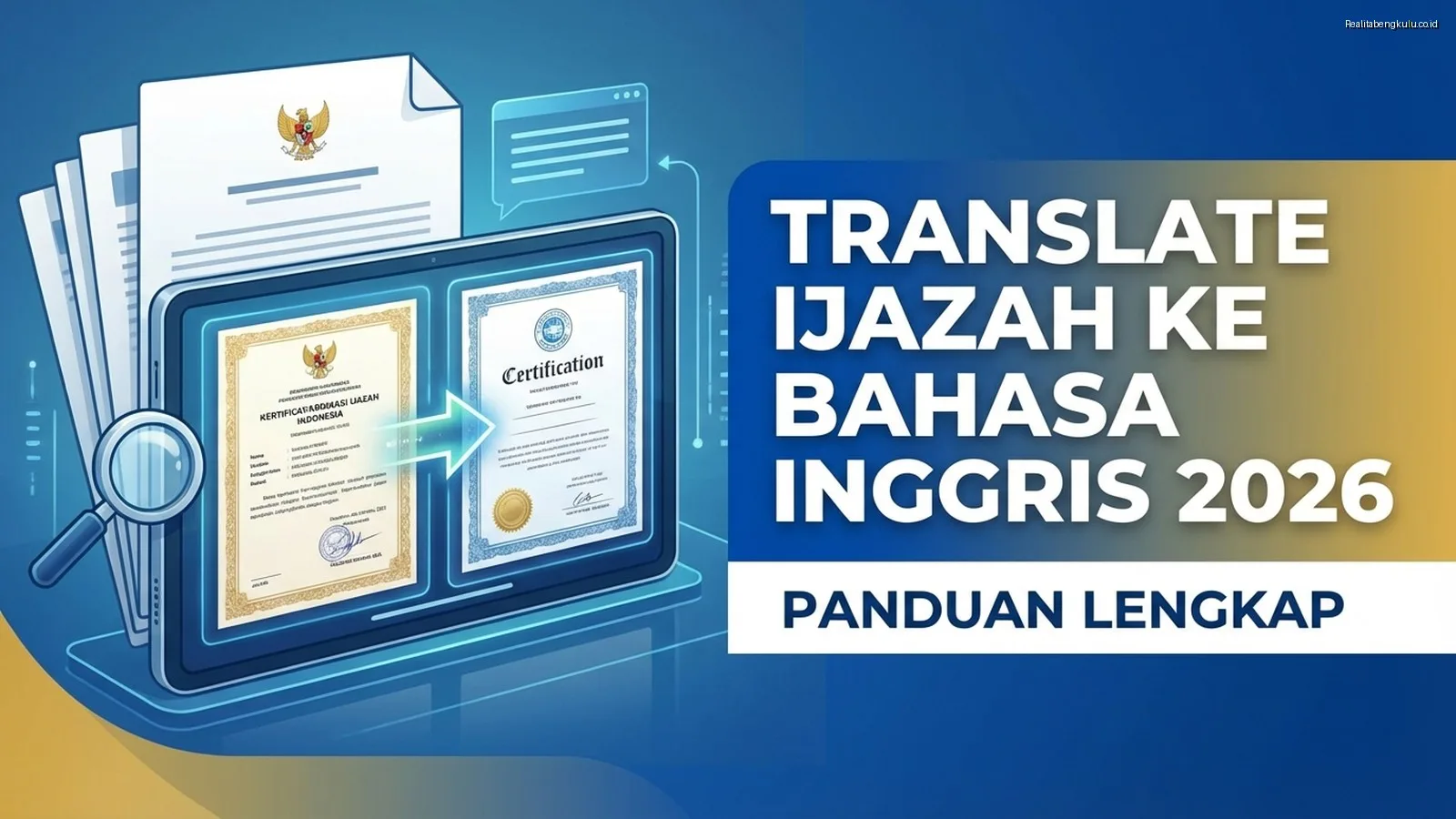 Translate Ijazah ke Bahasa Inggris 2026: Panduan Lengkap