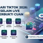 Uang dari TikTok 2026: 7 Cara Selain Live yang Terbukti Cuan